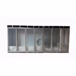 Vitrina frigorifica verticala 7 usi 5060x800x2060 mm – Racire ventilata, Defog, 2~8°C